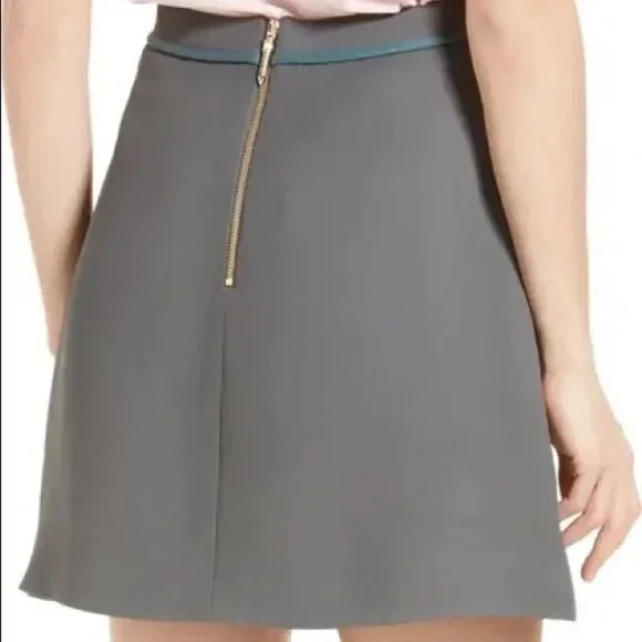 Ted Baker Naira Contrast Pocket Mini Skirt - Picture 3 of 8